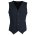  94011 - CL - Mens Peaked Vest with Knitted Back - Navy