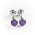  99400 - CL - Unisex Cufflinks - Purple Reign