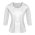  AC41511 - Advatex Ladies Abby 3/4 Sleeve Knit Top - White