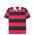  SS-RJS - Short Sleeve Striped Rugby Jersey - Navy/Red