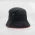  6044 - Sandwich Bucket Hat - Black Red