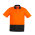  ZH231 - Unisex Hi Vis Basic Spliced Polo - Short Sleeve - Orange/Black