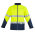  ZJ353 - Unisex Hi Vis Soft Shell Jacket - Yellow/Navy