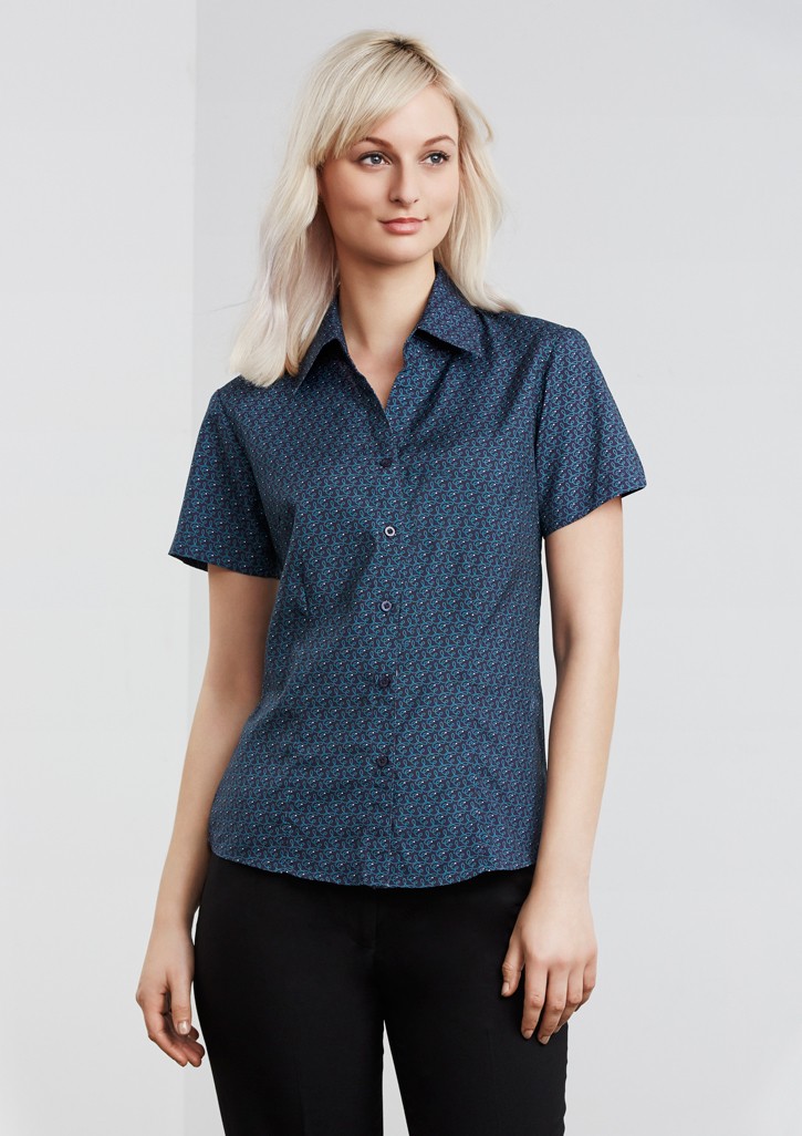 Ladies Printed Oasis Shirt | Clothing Direct NZ